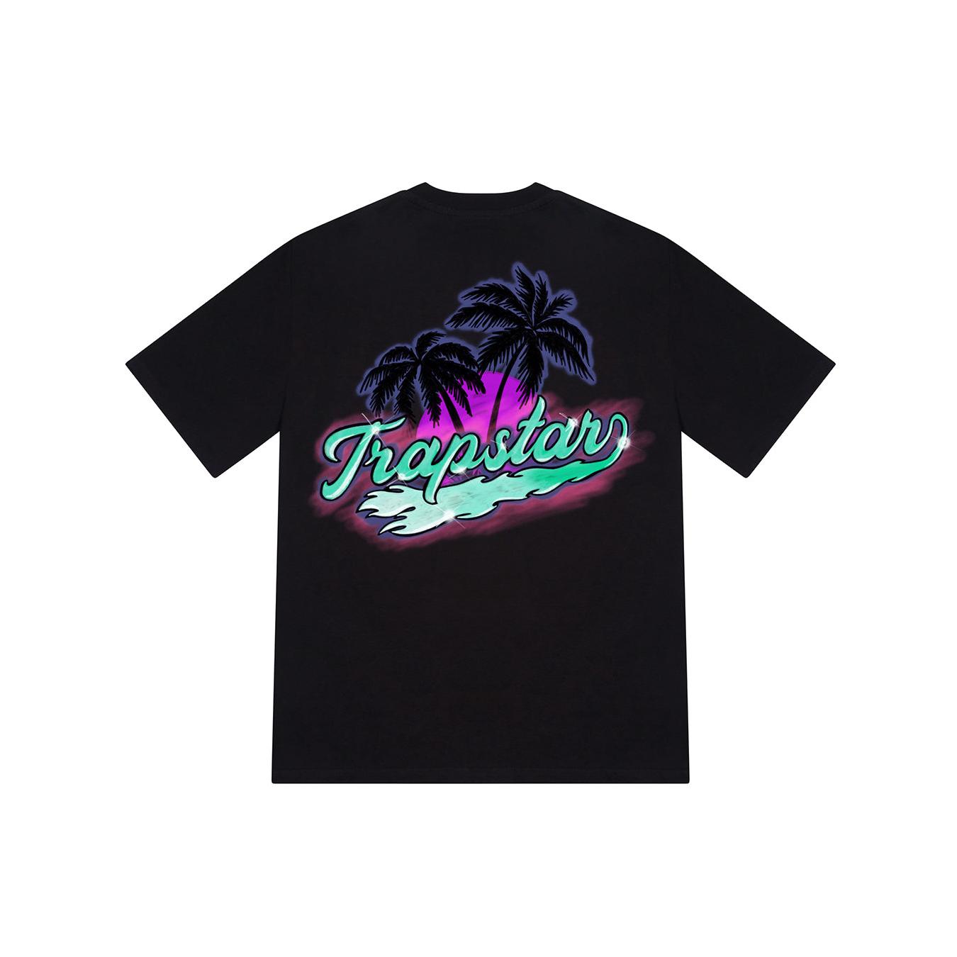 Trapstar Paradise SS23 Edition Tee Black