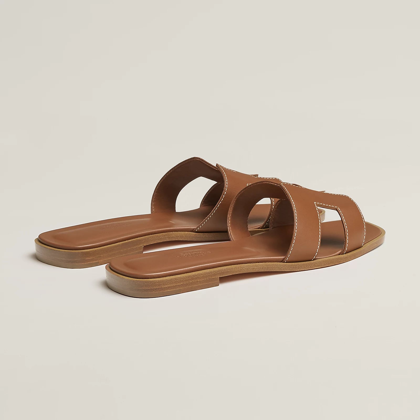 Hermes Oran Sandal Gold Box Calfskin