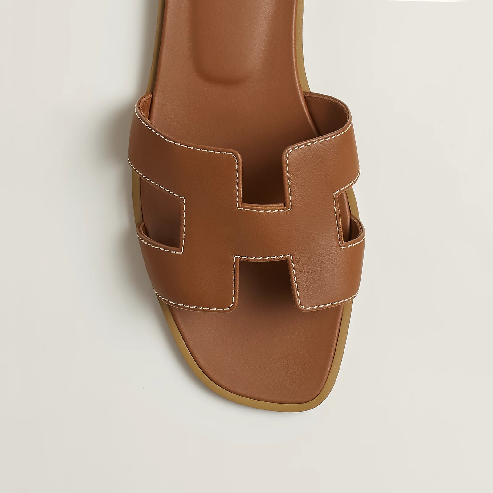Hermes Oran Sandal Gold Box Calfskin