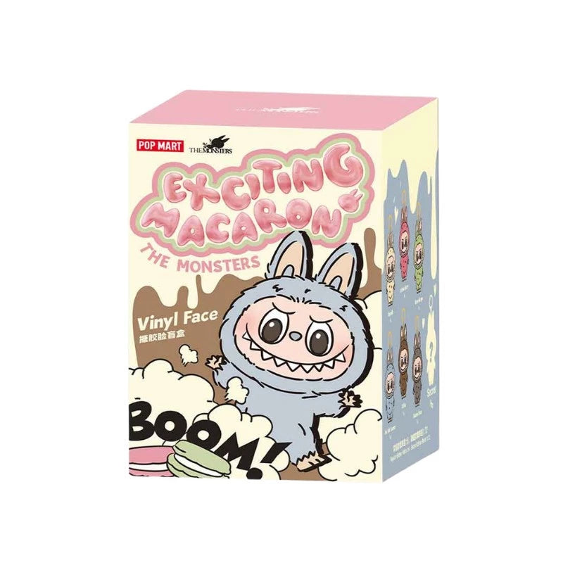 Pop Mart Labubu The Monsters Tasty Macarons Vinyl Face (BLINDBOX)