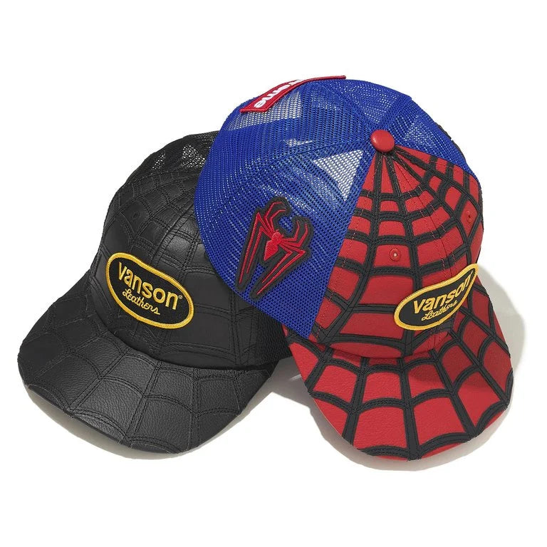 Supreme®/Vanson Leathers® Spider-Man Mesh Back 6-Panel