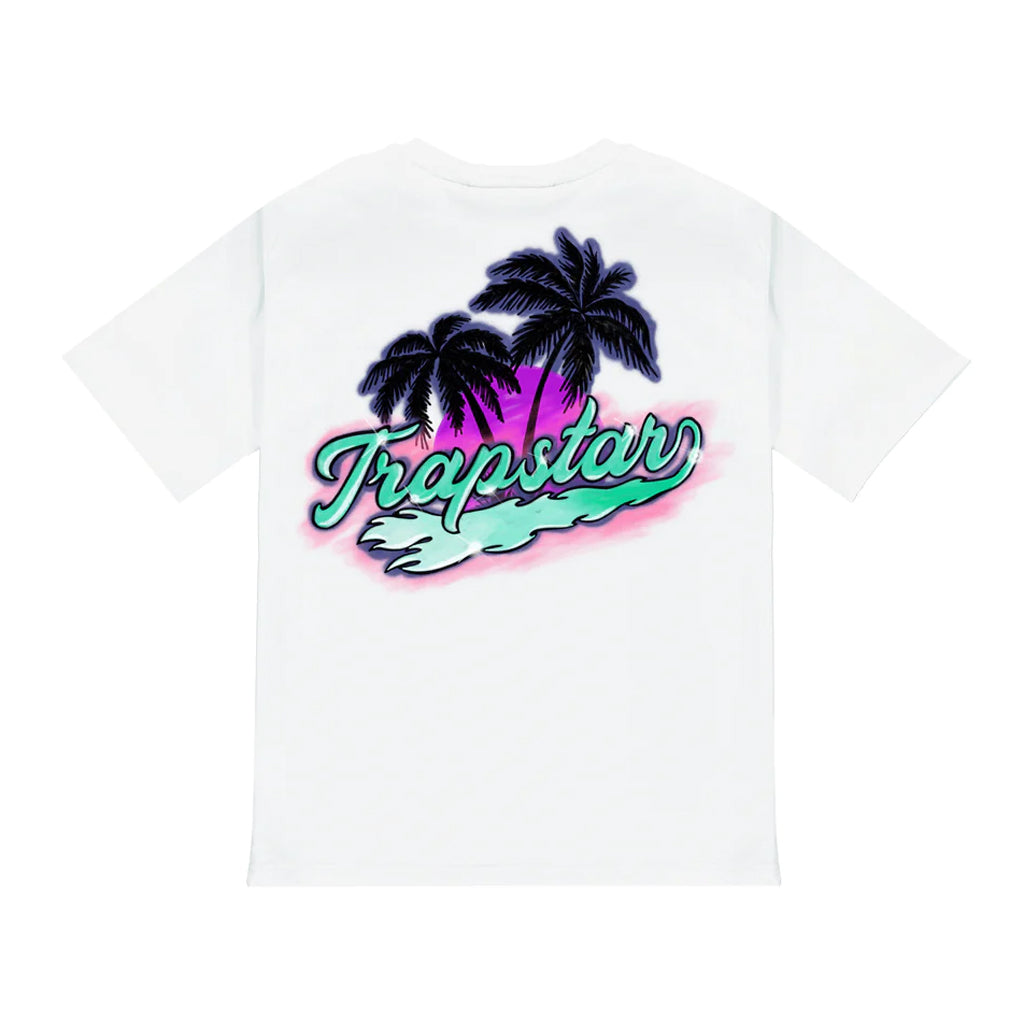Trapstar Paradise SS23 Edition Tee White