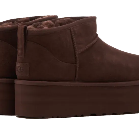 UGG Classic Ultra MIni platform Boot burnt cedar