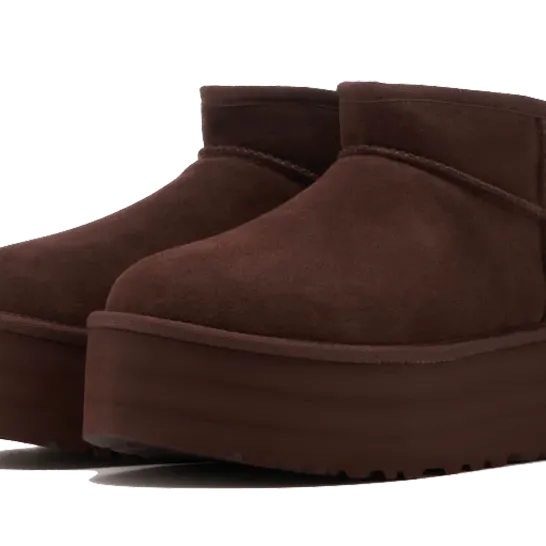 UGG Classic Ultra MIni platform Boot burnt cedar