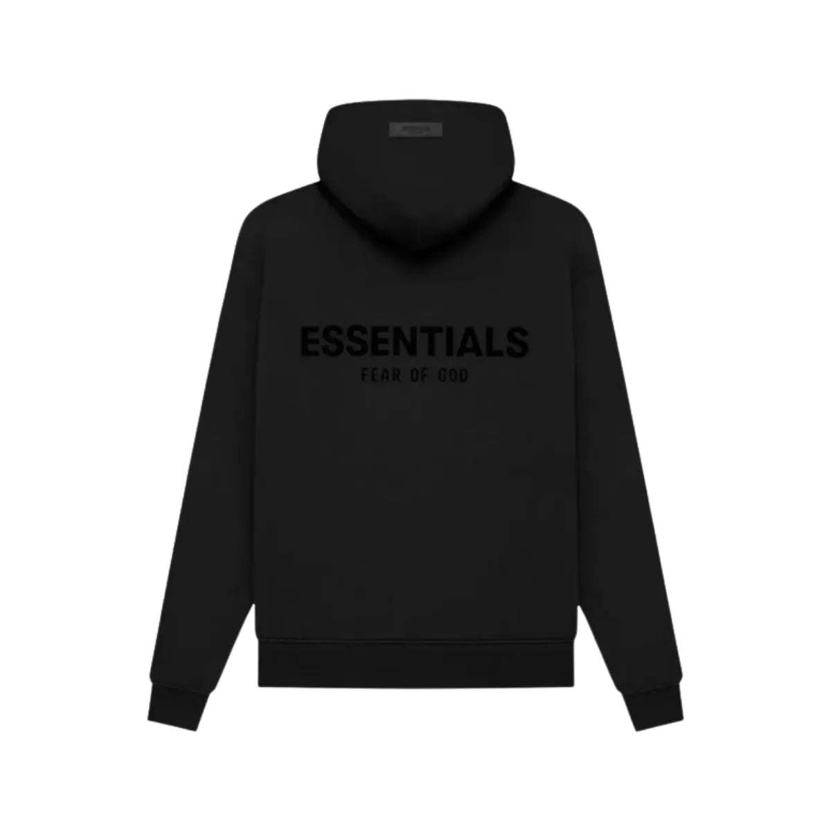 Fear of God Essentials Pullover Chest Logo Hoodie Stretch Limo/Black bluza streetwear