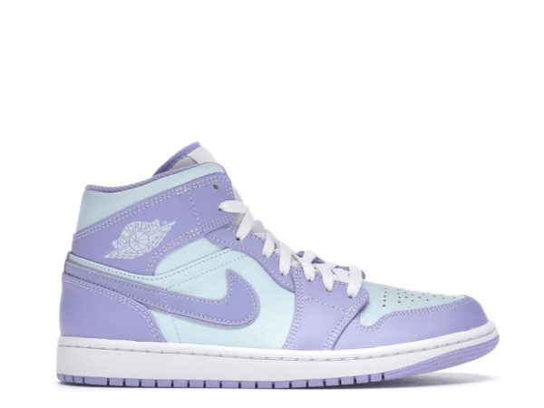 Jordan 1 Mid Purple Aqua