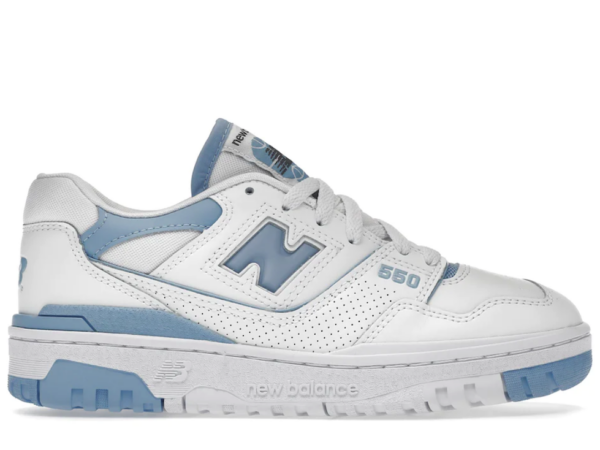 New Balance 550 UNC White Dusk Blue (Women's)