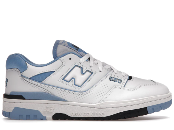 New Balance 550 UNC White University Blue