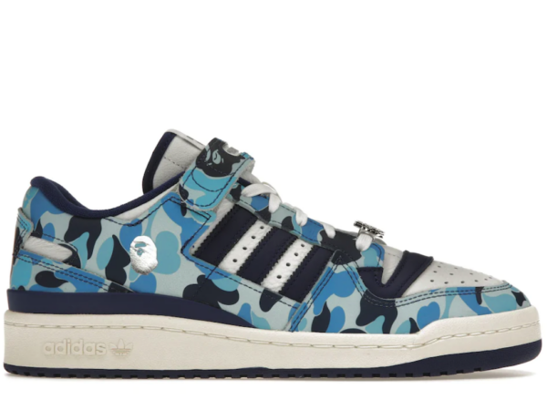 adidas Forum 84 Low Bape 30th Anniversary Blue Camo