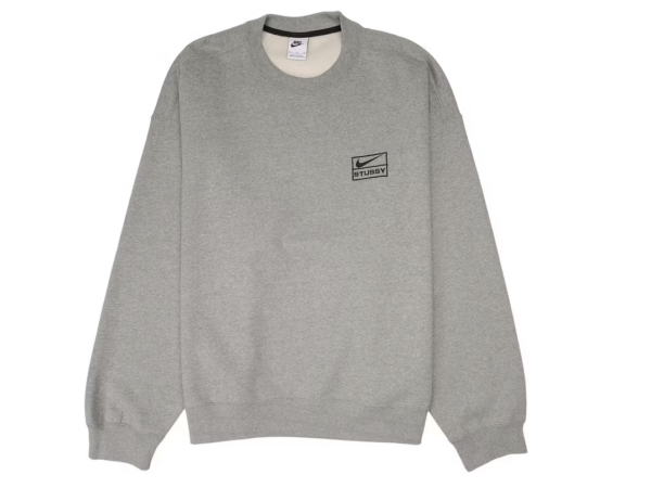 Nike x Stussy Crew Fleece Grey (SS23)