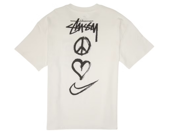 Nike x Stussy Peace, Love, Swoosh T-shirt White