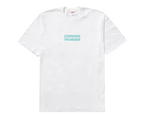 Supreme Tiffany & Co. Box Logo Tee White