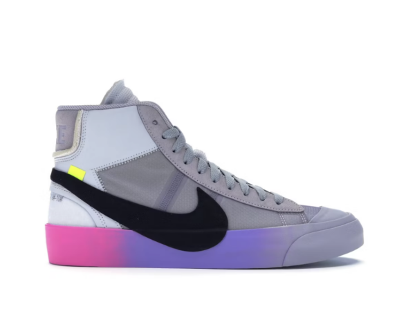 Nike Blazer Mid Off-White Wolf Grey Serena Queen