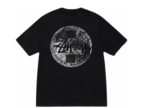 Stussy Dot Stamp Tee Black
