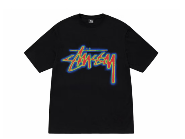 Stussy Thermal Stock Tee Black