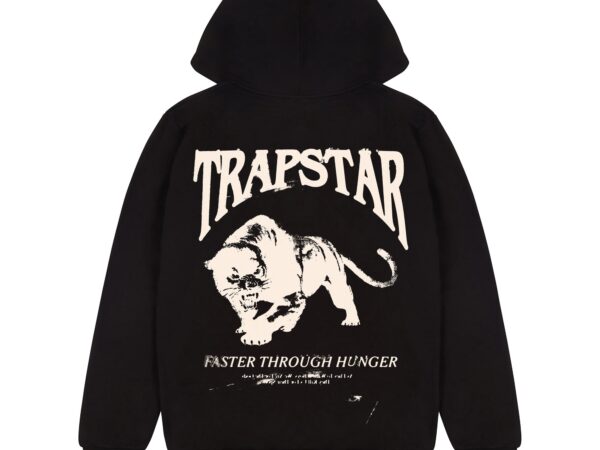 Trapstar Nocturnal Hoodie Black