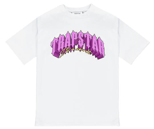 Trapstar Trap City 2.1 Tee White Pink