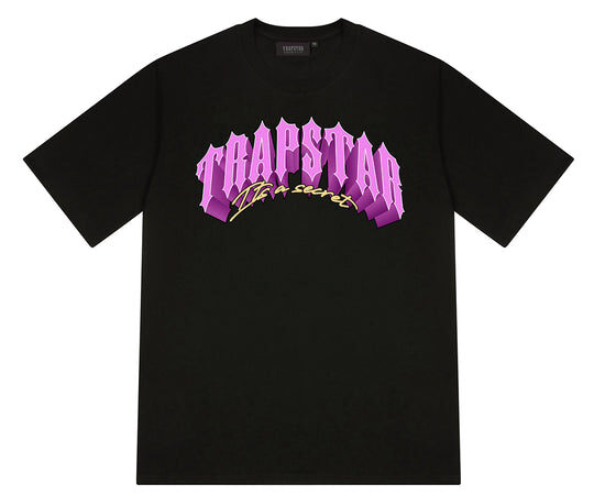 Trapstar TRAP CITY 2.1 TEE BLACK PINK