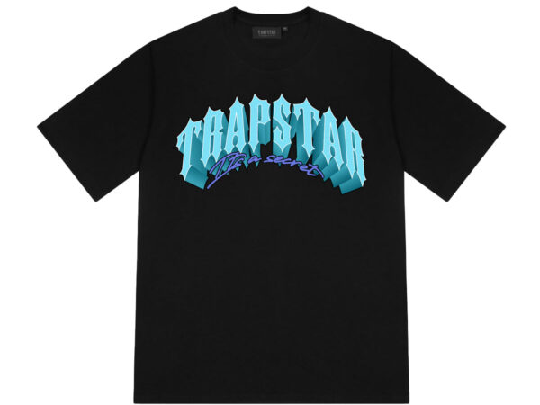 Trapstar Trap City 2.0 Tee Black Blue