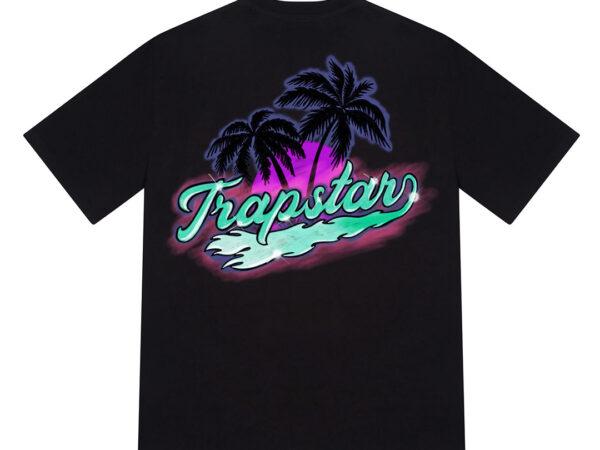 Trapstar Paradise SS23 Edition Tee Black