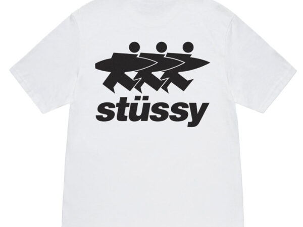 Stussy Surfwalk Tee White
