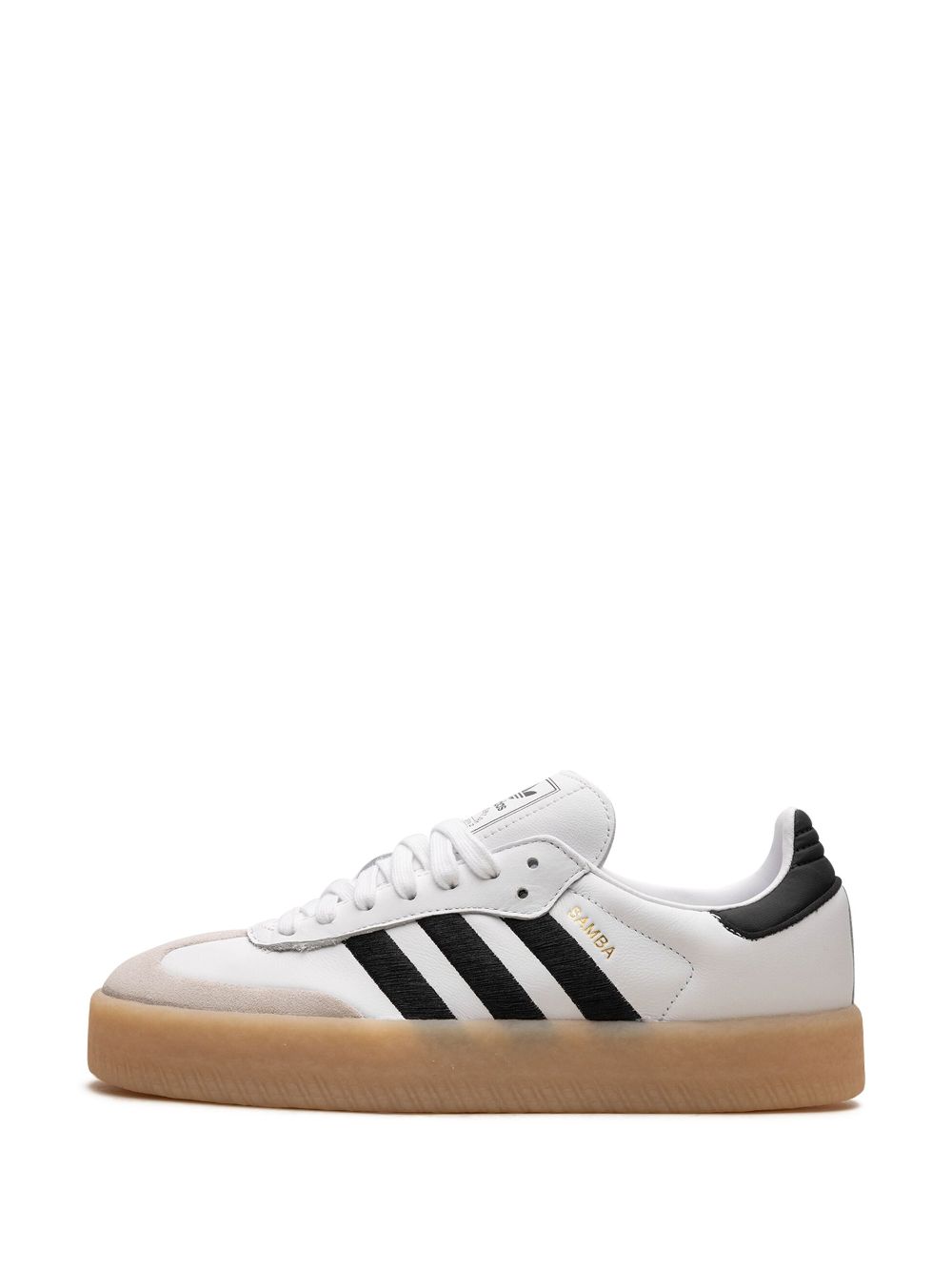 adidas Sambae White Black Gum (Women's) - obrazek 4