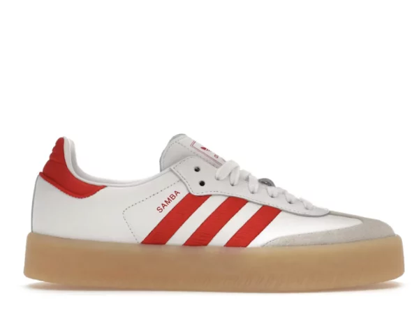 adidas Sambae White Better Scarlet Gum