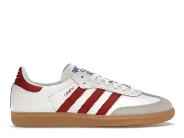 adidas Samba OG White Burgundy Gum