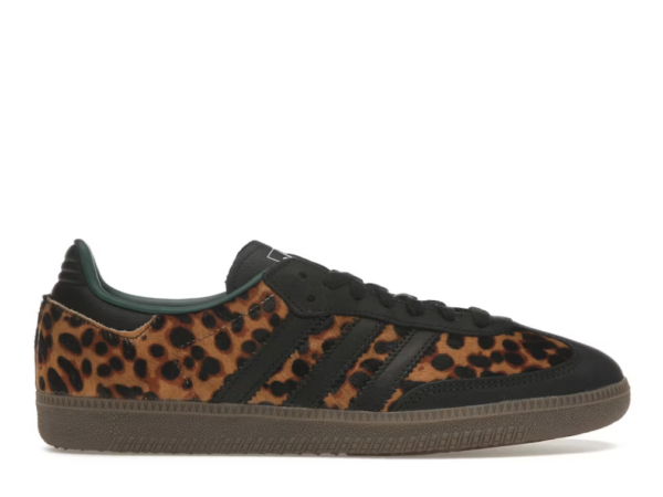 adidas Samba OG Black Green Leopard