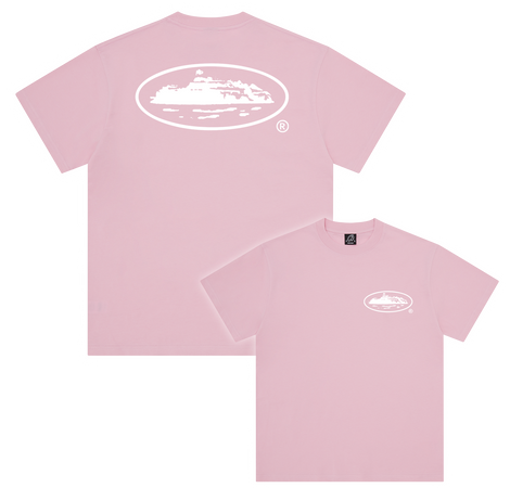 Corteiz OG Island Tee Baby Pink