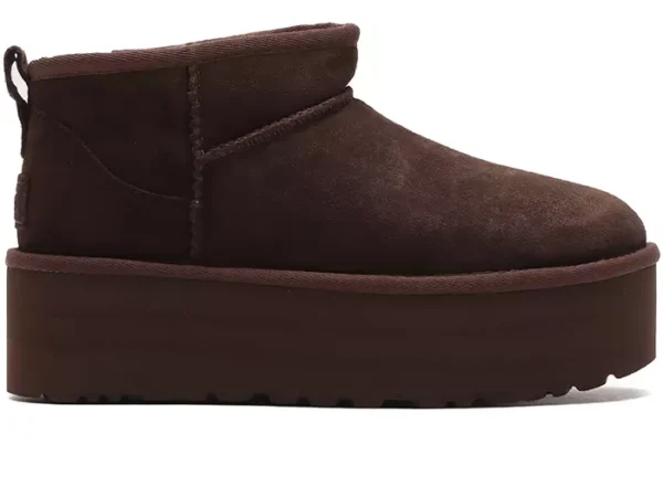 UGG Classic Ultra MIni platform Boot burnt cedar