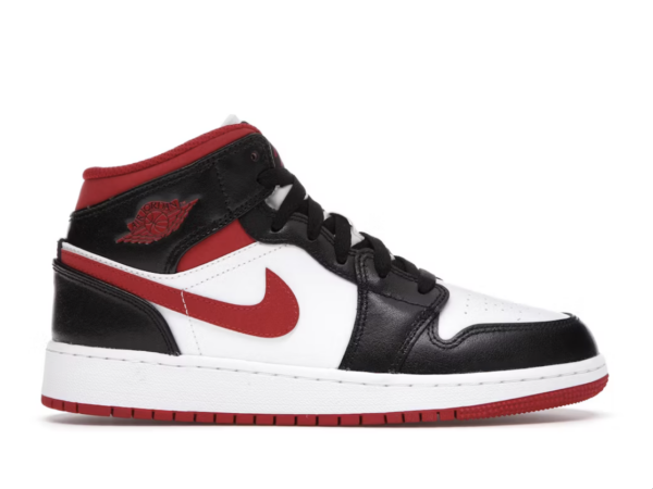 Jordan 1 Mid Gym Red Black White (GS)
