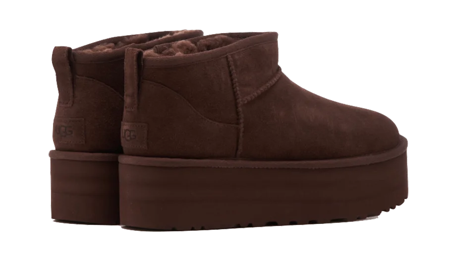 UGG Classic Ultra MIni platform Boot burnt cedar - obrazek 2