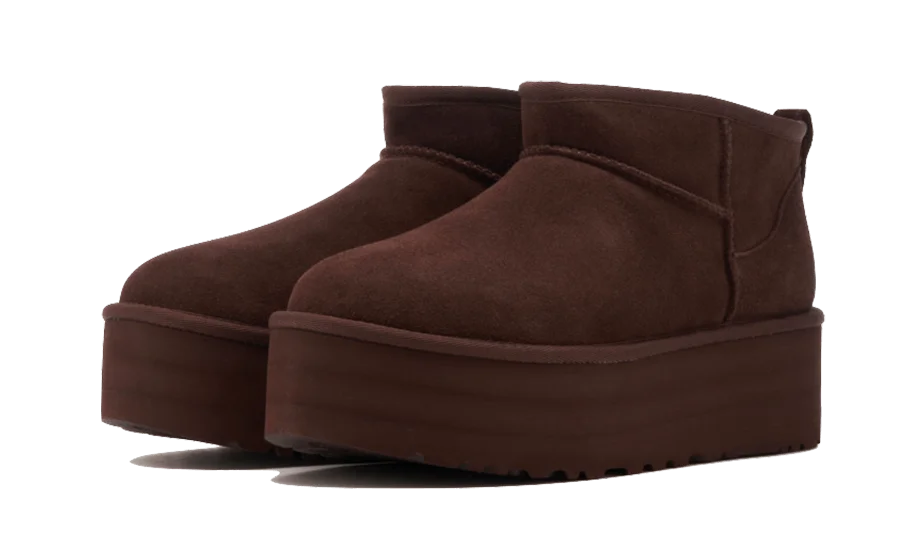 UGG Classic Ultra MIni platform Boot burnt cedar - obrazek 3